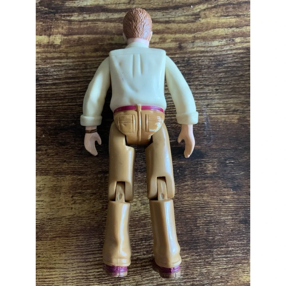 Fisher Price Loving Family‎ Dollhouse 2006 Man Dad Brown Hair Brown Pant Shirt